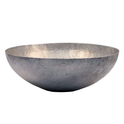 Image of Hammered Aluminum Bowl 25"
